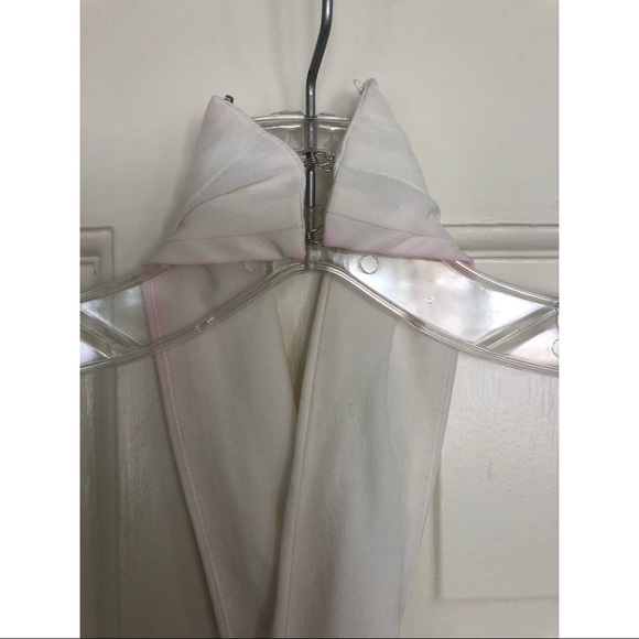 Anthropologie White Halter Top Size M - Picture 6 of 7